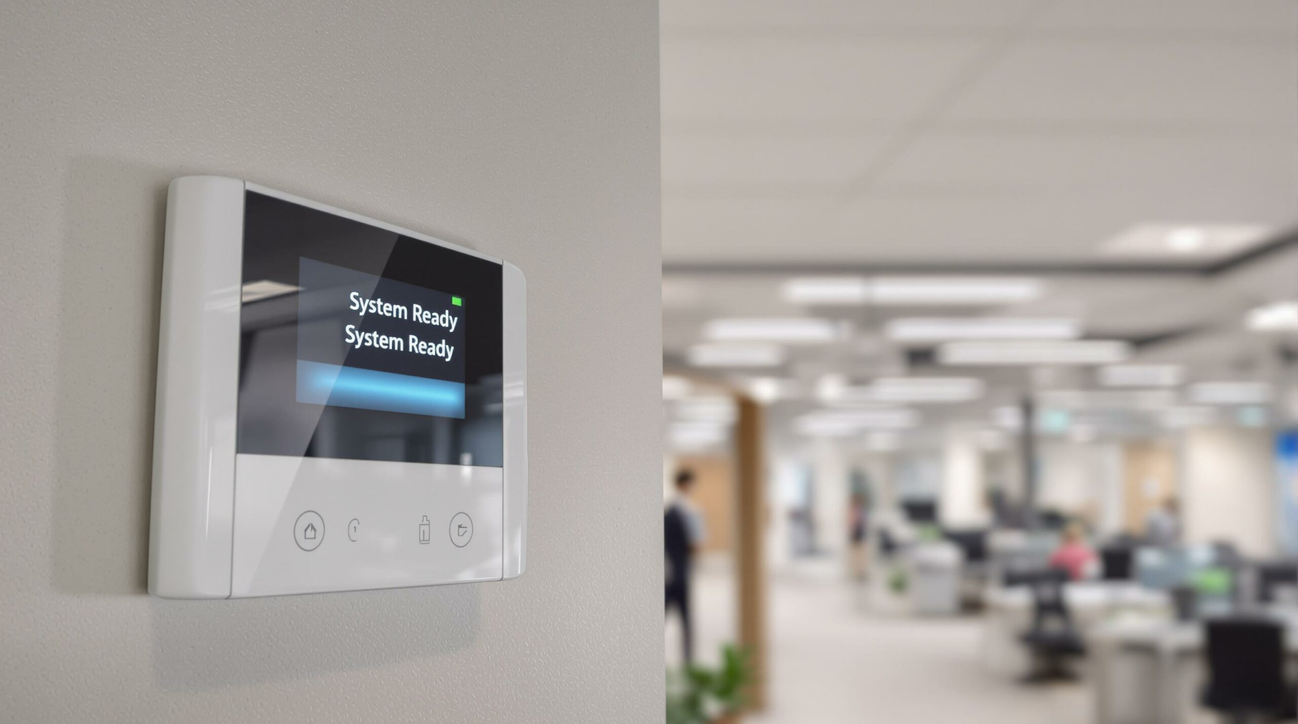 System control panel showing 'System Ready'