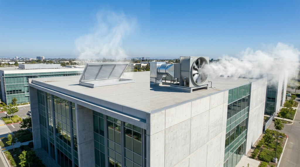 Désenfumage naturel ou mécanique : le comparatif 2025 1 Alise SSI – Sécurité et Sérénité Assurée Alise Alise Alise SSI – Sécurité et Sérénité Assurée Désenfumage naturel ou mécanique : le comparatif 2025 https://alise-ssi.fr