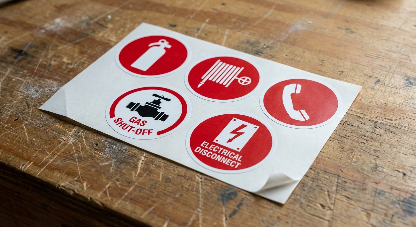 Pictogramme plan d'intervention SST : Une nécessité pour la sécurité au travail 1 Alise SSI – Sécurité et Sérénité Assurée Alise Collection pictogrammes securite incendie autocollants normes