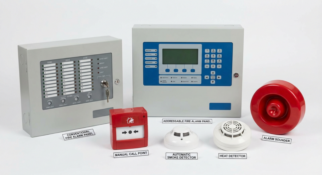Centrale incendie : votre sécurité avec Alise SSI 5 Alise SSI – Sécurité et Sérénité Assurée Alise Differents types alarmes incendie ERP