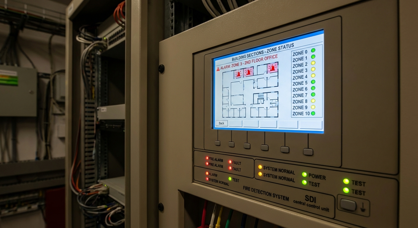 Différence entre SDI et SSI : comprendre les composants 2 Alise SSI – Sécurité et Sérénité Assurée Alise Centrale de détection incendie SDI avec affichage des zones
