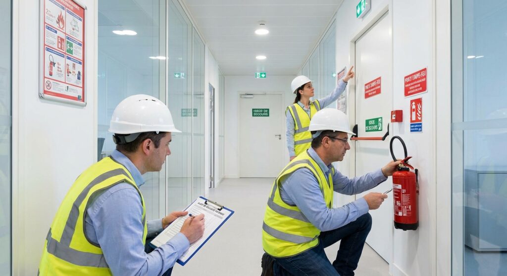 Audit en sécurité incendie : étapes et contrôle 6 Alise SSI – Sécurité et Sérénité Assurée Alise Inspecteur audit securite incendie en ERP