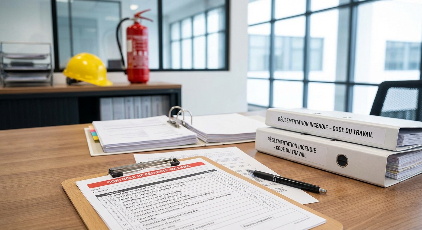 Documents de conformité sécurité incendie pour locaux professionnels