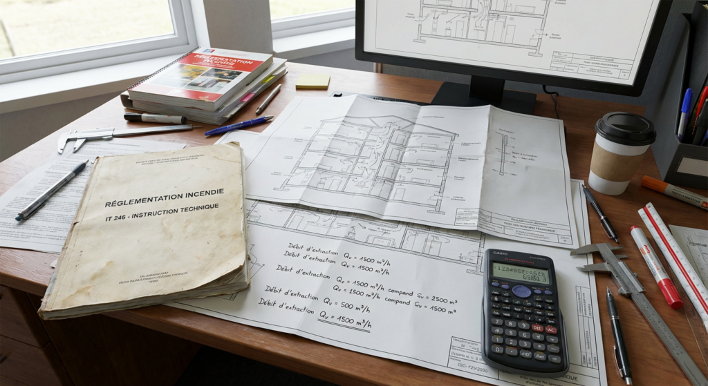 Règle des 4H désenfumage : Comprendre l'obligation IT 246 1 Alise SSI – Sécurité et Sérénité Assurée Alise Document IT 246 regle 4h desenfumage