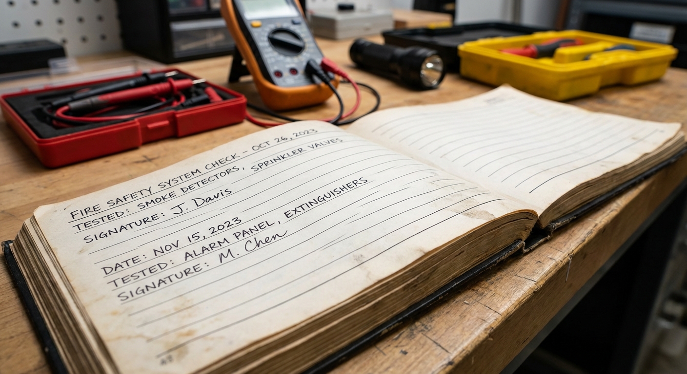 Maintenance SSI : garantir sécurité & conformité 🔥 2 Alise SSI – Sécurité et Sérénité Assurée Alise Registre maintenance securite incendie avec dates controle