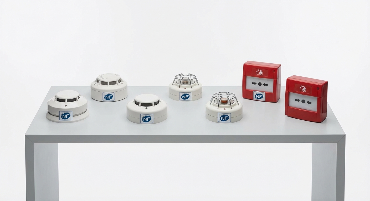 Norme NF S61-970 : exigences pour les systèmes de détection incendie 3 Alise SSI – Sécurité et Sérénité Assurée Alise Équipements certifiés de détection incendie avec marquage NF visible