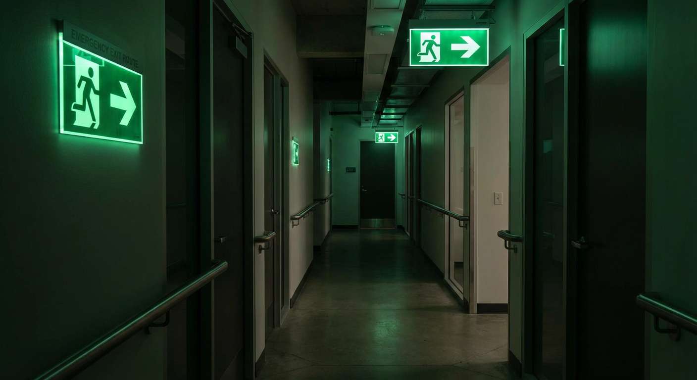 Pictogramme plan d'évacuation : Un guide complet pour votre sécurité à Lyon 1 Alise SSI – Sécurité et Sérénité Assurée Alise Pictogrammes photoluminescents d'évacuation brillant dans l'obscurité