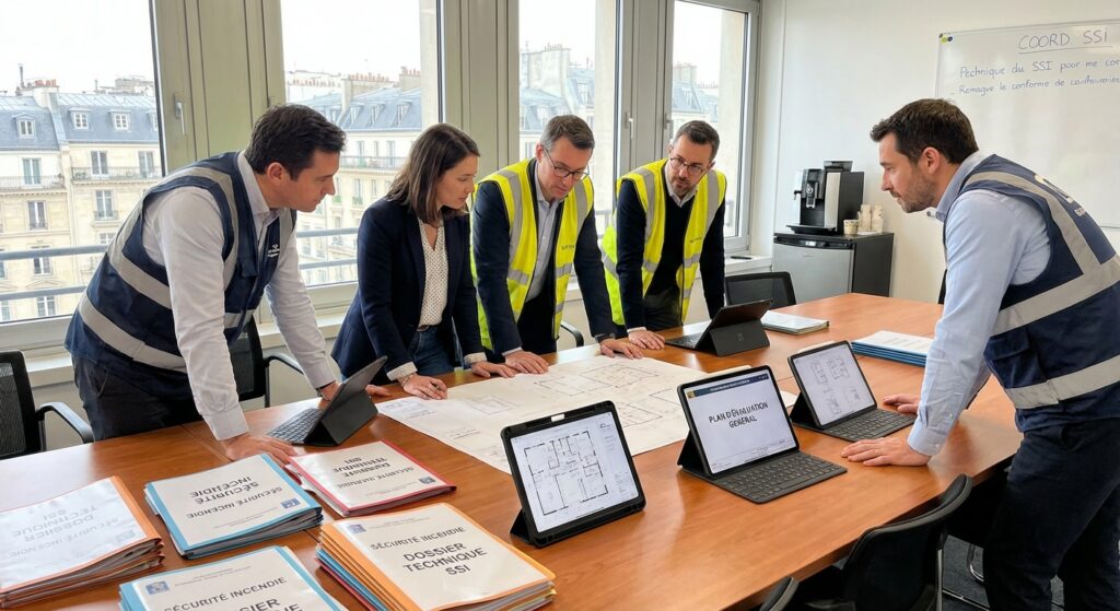 La Coordination SSI : Un Pilier de la Sécurité Incendie 1 Alise SSI – Sécurité et Sérénité Assurée Alise Reunion coordination SSI avec plans securite