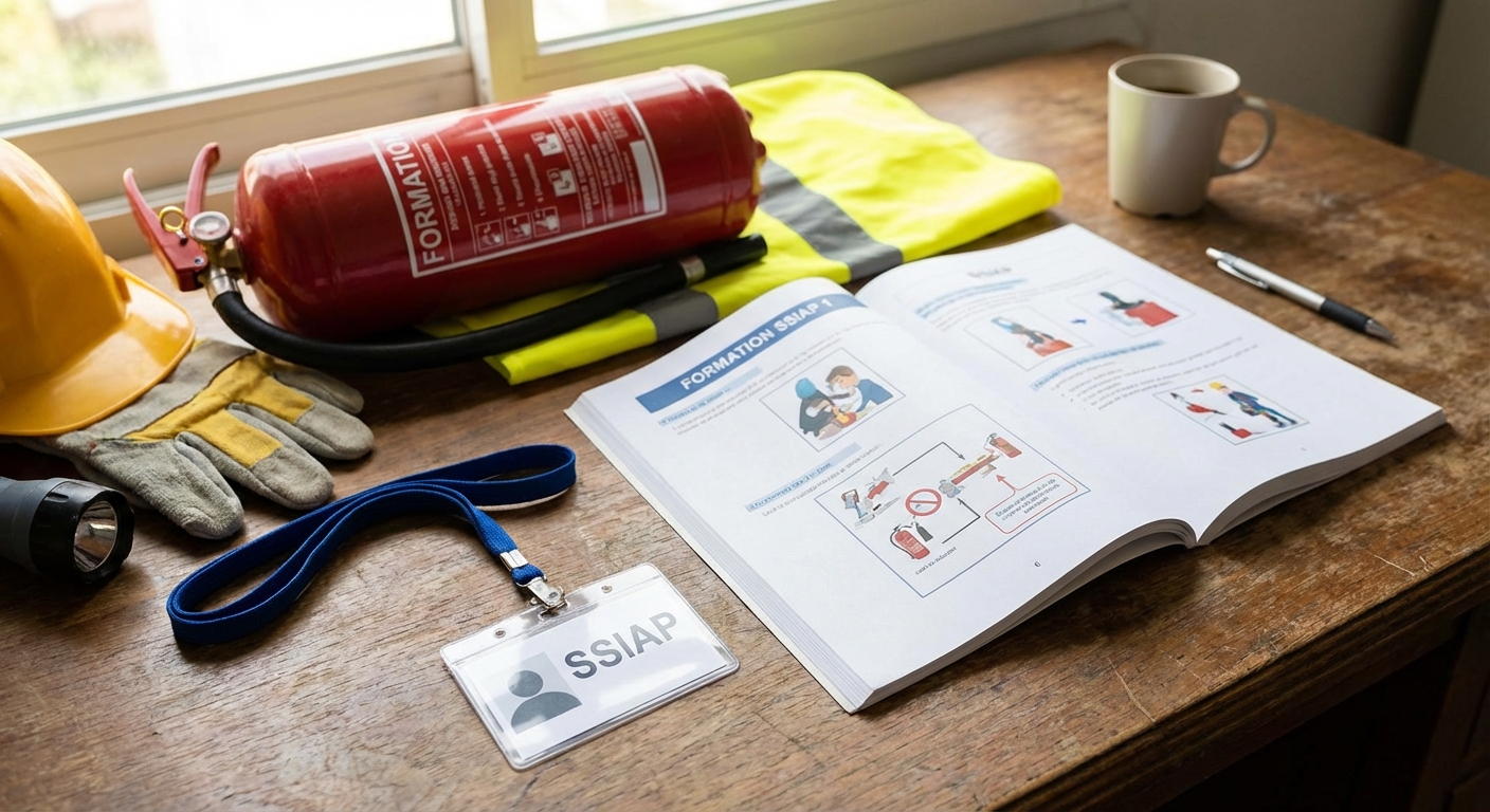 Quelle formation/diplôme pour devenir formateur en sécurité incendie ? 2 Alise SSI – Sécurité et Sérénité Assurée Alise Badge certification SSIAP et materiel formation securite